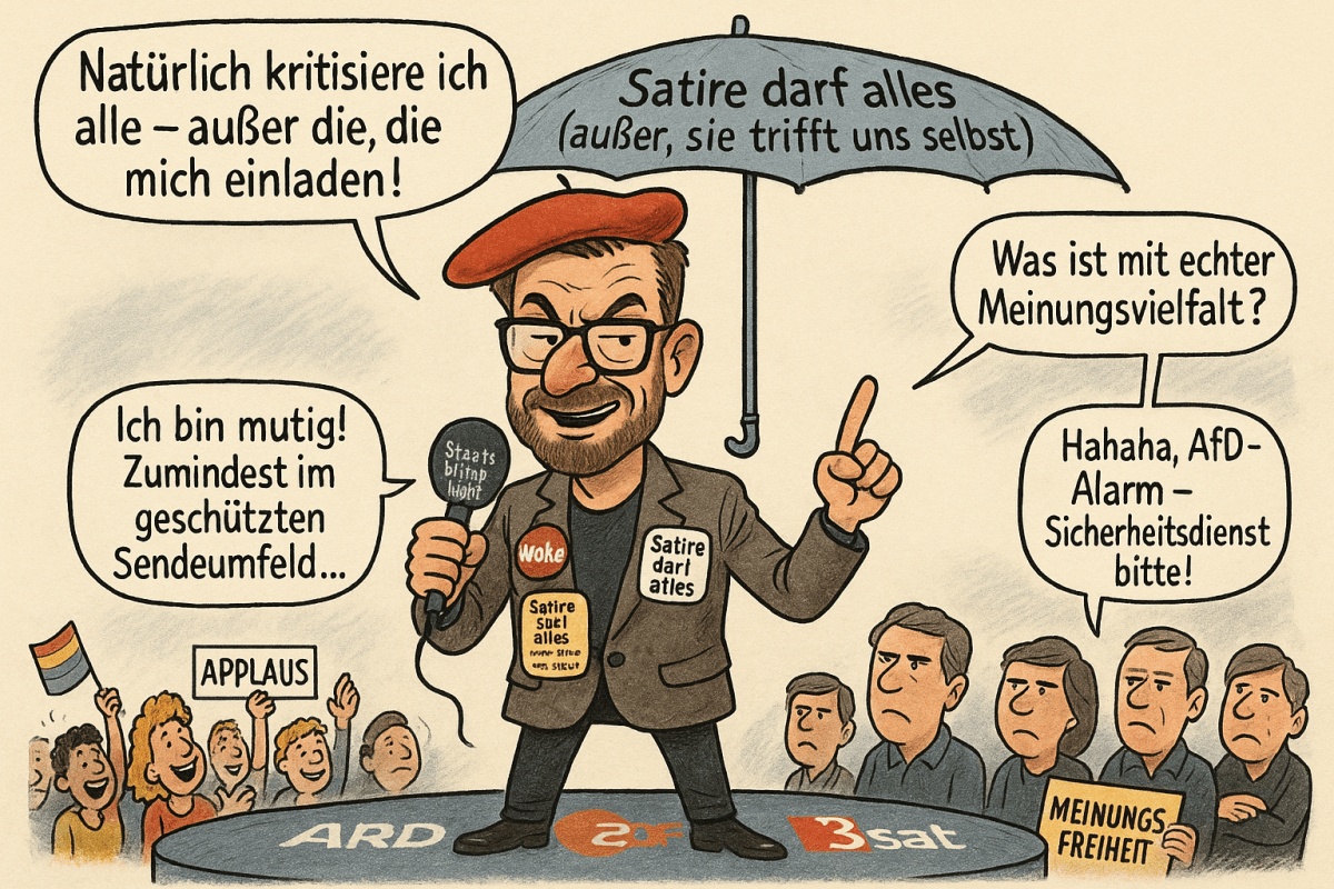 Florian Schröder – Kabarettist oder Kommunikations-Kommissar?